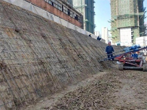 源汇建筑边坡支护